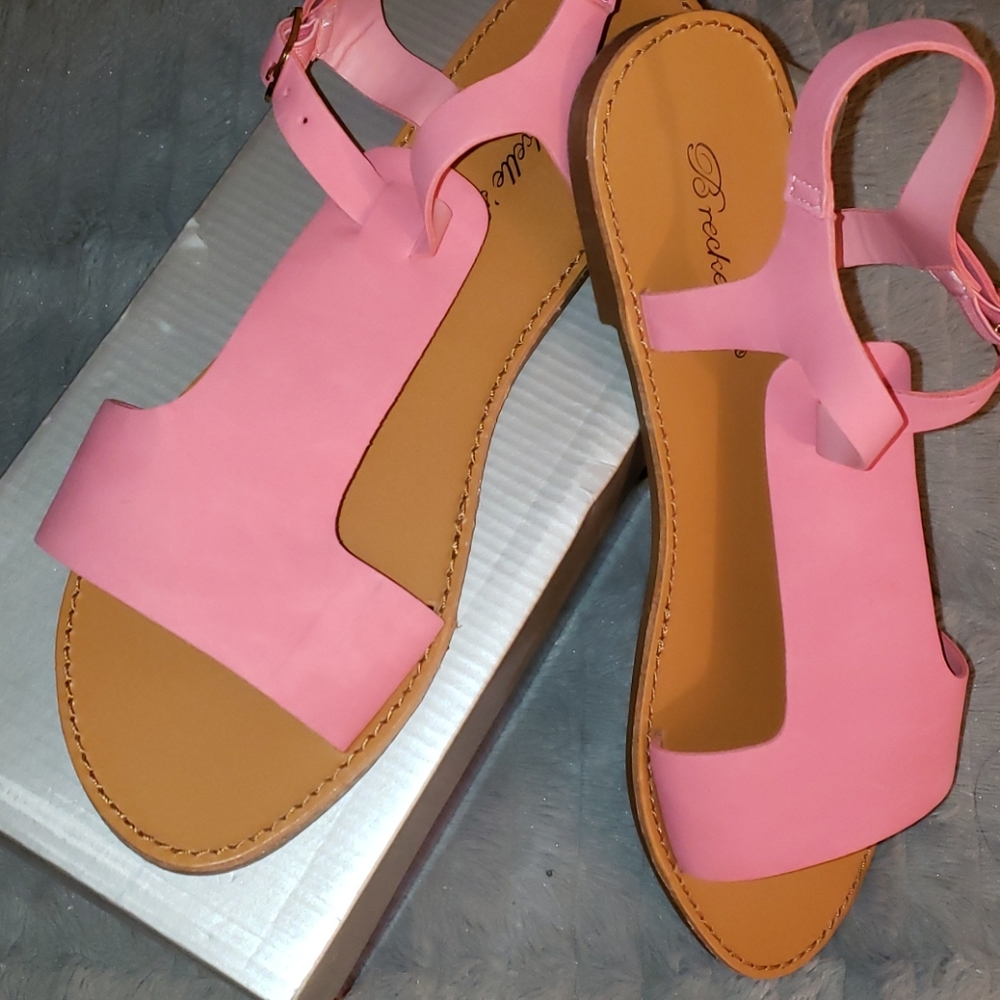 Pink sandals